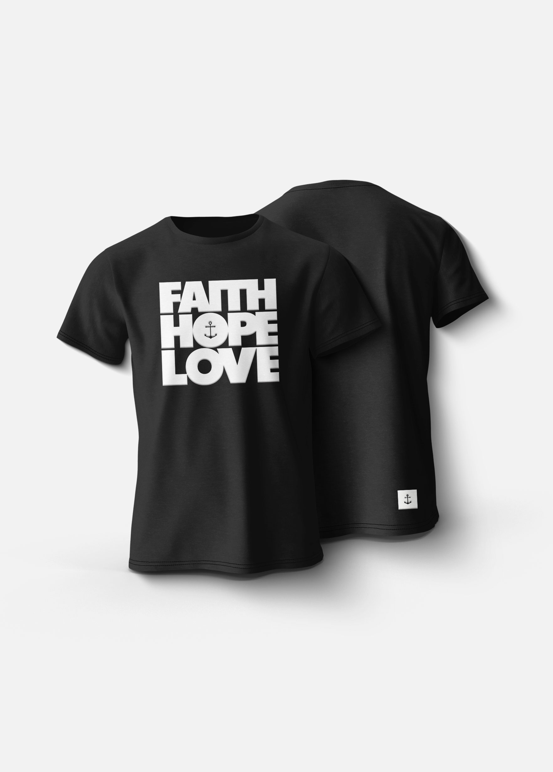 Faith Hope Love T-Shirt - Image 1