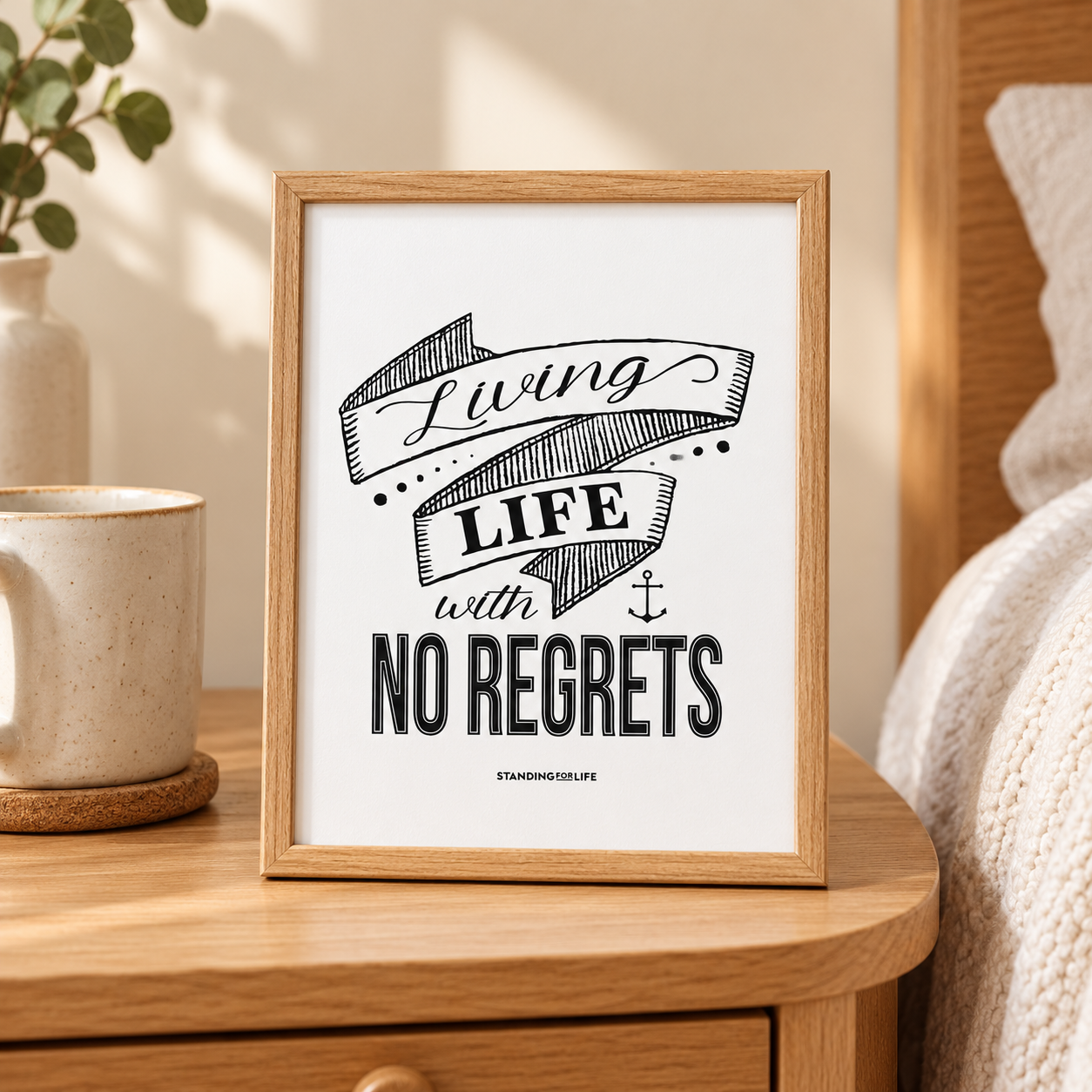 Living Life with No Regrets (11x14 Print) - Image 1